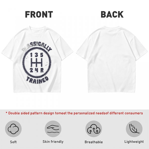 Classically Trained Manual Transmission Gear T-Shirt