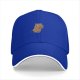 Black Baseball Cap With Capybara Wearing Glasses Graphic