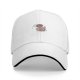 Black Baseball Cap With Cute Cartoon Bird Print