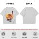 Anime Pirate Adventure Sunset Graphic T-Shirt Design