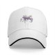 Black Baseball Cap With Space Squad Astronaut Graphic Design