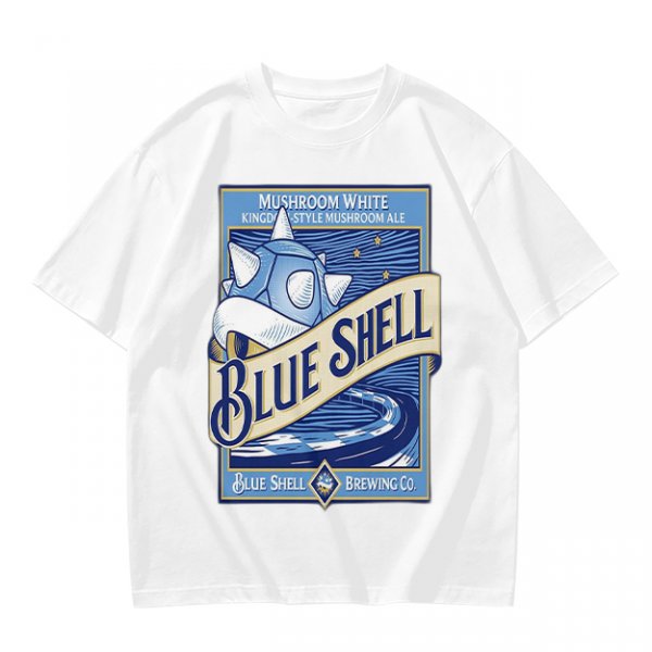 Blue Shell Brewing Co Mushroom White Ale T-Shirt