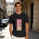 Olive T-Shirt With Ramen Tarot Card Style Graphic Print