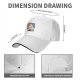 Black Baseball Cap With Appa The Sky Bison Graphic Print