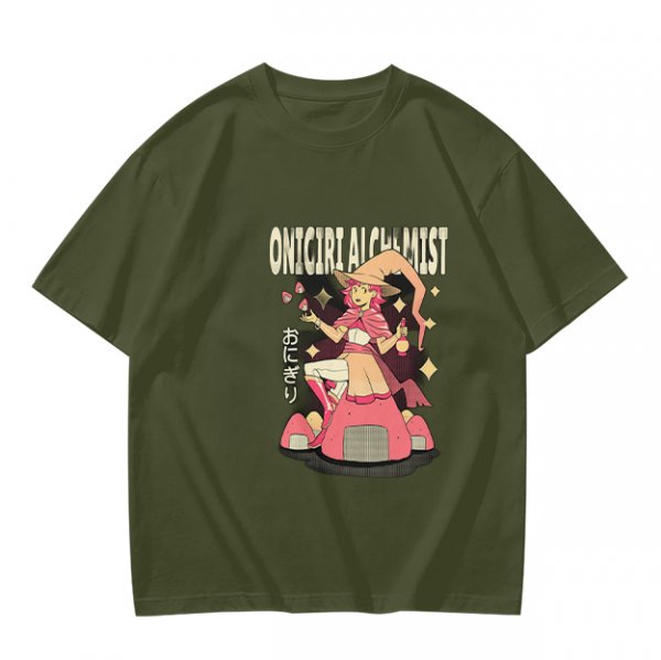 Onigiri Alchemist Witch Graphic Tee