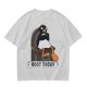 Olive T-shirt with Pingu Penguin 'Noot Today' Graphic Print
