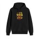 Black hoodie with 'I've Been Cancelled E3 Again' graphic print