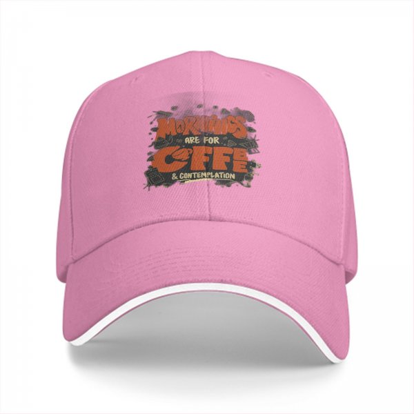 Mornings Are For Coffee And Contemplation Baseball Cap
