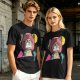 Olive T-shirt with Crying Tony Tony Chopper Graphic Print