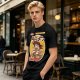 Olive Anime Ramen Graphic T-Shirt