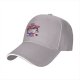 Black baseball cap with local monsters blood donation graphic print