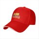 Black baseball cap with sleeping duck graphic and 'Until My Problems Disappear' text