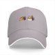 Black Baseball Cap With Cute Sushi Cat Graphic Prints