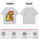 Olive green t-shirt with pear pi pie graphic design