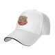 Black Baseball Cap With Ramen Bowl Graphic And I'm Stuck Text