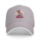 Black Baseball Cap With Rad Radish Skater Graphic Print