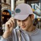Black Baseball Cap With Celtic Knot Dragon Emblem