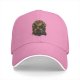 Black Baseball Cap With Mystical Praying Figure Art Print