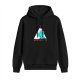 Black hoodie with cartoon dinosaur graphic and 'WHAT I'M DOING' text