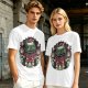 Olive T-shirt with Christmas Night Fury Dragon Festive Print
