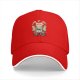 Black Baseball Cap With Cat Sushi Chef Juggling Sushi Design