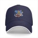 One Piece Luffy Graphic Black Baseball Cap
