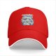 Black baseball cap with 'Forced to Work' office alien graphic