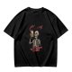 Olive skeleton graphic t-shirt with 'Cheers to my crappy future' print
