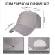 Black baseball cap with yellow rain girl graphic