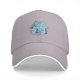 Black Baseball Cap With Watercolor Forest Spirit Art Print