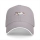 Black Baseball Cap With Lazy Unicorn Graphic Print