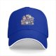 Black Baseball Cap With Studio Ghibli Character Group Print