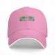 Black Baseball Cap With Retro Pixel Computer Emoji Design