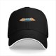 Black baseball cap with 'NOPE NOT TODAY' graphic print