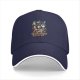 Black baseball cap with Dungeons & Ducks fantasy duck character print