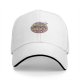 Black Baseball Cap With Retro Rubik's Cube Cartoon Print