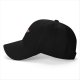 Black Baseball Cap With Patriotic Star Freedom Bravery Print
