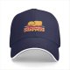 Black baseball cap with sleeping duck graphic and 'Until My Problems Disappear' text