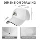 Black Baseball Cap With 'King Club' Cartoon Character Print