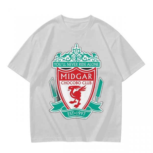 Midgar Chocobo Club You'll Never Ride Alone Graphic T-Shirt
