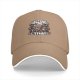 Black baseball cap with 'Caffeine Powers Activate!' coffee graphic