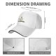 Black Baseball Cap With Skeleton Holding Mug Water Ripple Art