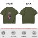 RPG & Chill Monster Graphic Olive T-Shirt