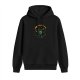 Don't Trust Atoms Graphic Black Hoodie For Science Fans
