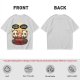 Olive t-shirt with pandas debating life beyond eating and sleeping