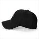 Black Baseball Cap With Japanese Ramen Themed Graphic Print