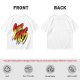 Olive Green T-Shirt With Street Tacos Gradient Graphic Print