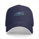 Black Baseball Cap With Cookie Monster Galaxy Print