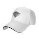Black Baseball Cap With Fantasy Crest Emblem