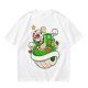 Super Mario Themed Ramen Graphic T-Shirt